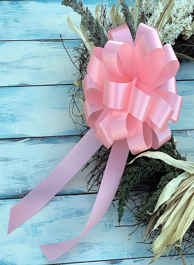 GiftWrap Etc. Baby Gender Reveal Pull Bows - 8" Wide, Set of 6, Baby Shower, Party Decorative Ribbons in Blue and Pink, It's a Boy, It's a Girl, Spring Decor, Birthday, Fundraiser, Easter - Image 4